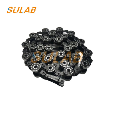 Kone Escalator Black Rotary Chain 17 22 24 27 Links With Bearings