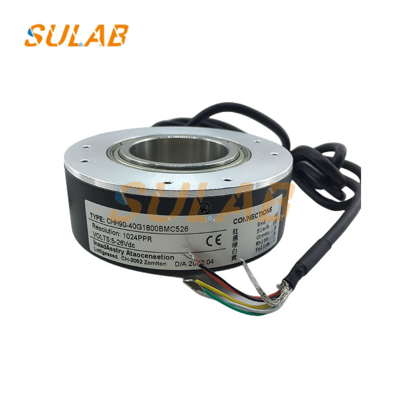 Elevator Lift Parts Main Traction Machine Rotary Encoder CHH90-40G1800BMC526