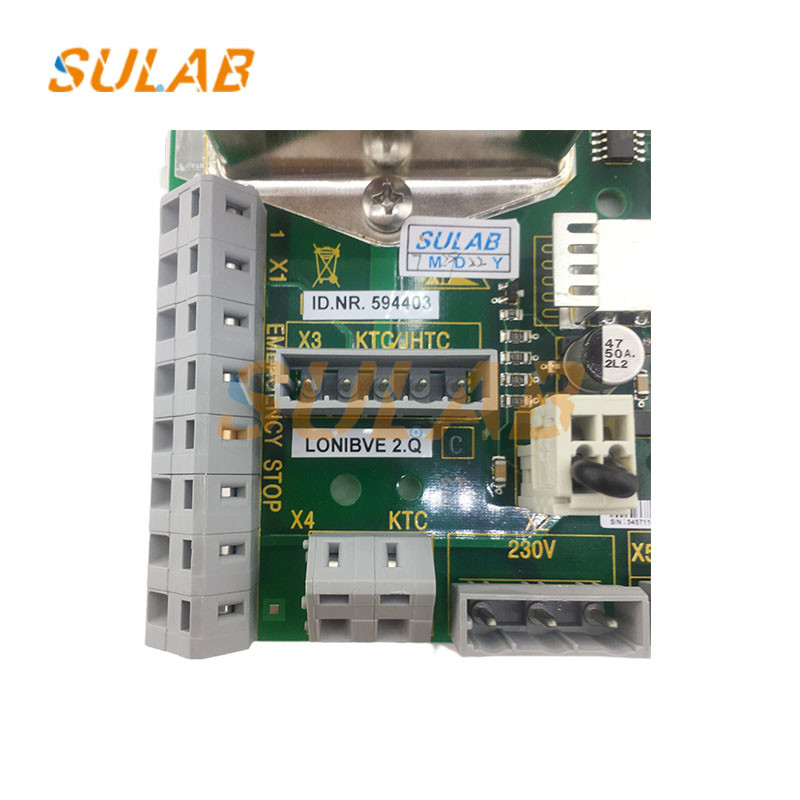  5400 Elevator V30 Door Controller PCB Board LONIBVE 2.Q 594403