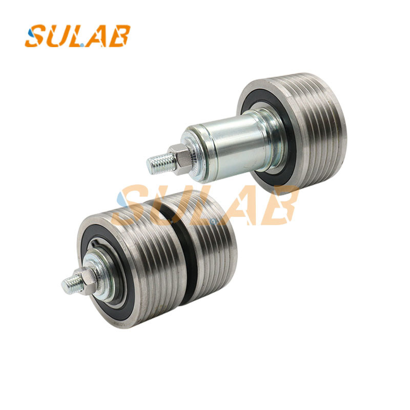  3300 3600 Elevator Traction Roller Steel Belt Pulley Roller Wheel 57613299
