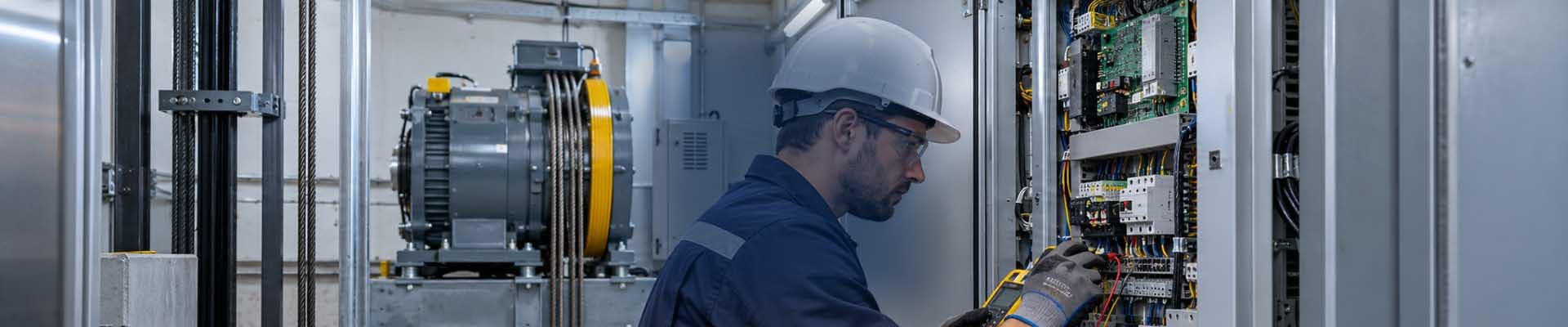 Kualitas suku cadang lift pabrik