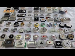 Tombol Lift Dengan Braille Tombol Lift Kualitas Tinggi Baja Rustless P366060B112G11L922