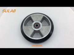 Kualitas Tinggi Baja U-Groove Track Guide Wheel Elevator Iron Wheel Wire Rope Roller Cocok untuk Elev