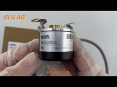 Encoder Fotoelektrik H40-8-2500UL dengan Diameter Luar 40, Diameter Poros 8, dan Output 2500 Pulsa