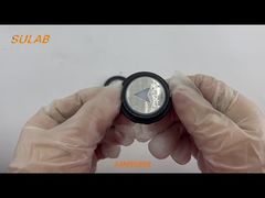 Tombol Bulat Lift Otis BR34G Tombol Mobil Panggilan Eksternal A4N96898 A4N96895 dengan Tutup Plastik dan Ind