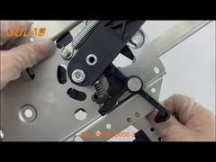 Pisau Pintu Lift Fomat CDL-P0ABCD000-3 dengan Tanah CNC Baja Tahan Karat 304 ±0,02 mm dan Taper 12°