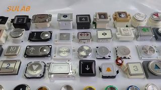 Tombol Lift Spesifikasi Universal BR32A 32mm dengan Indikator Lampu Latar LED dan Mo Terbuka Biasanya