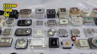 Melihat Lebih Dekat: Tombol Lift Hyundai A4N135161 dengan Indikator LED untuk Hall dan Car Call Push