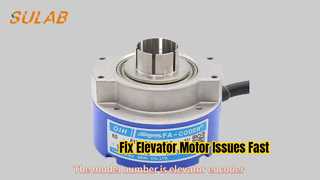 Tamagawa TS5246N479 Encoder Putar Poros Berongga OIH60 ‑ 8192P24 ‑ L6 ‑ 5V untuk Motor Traksi Lift PMSM