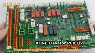 KONE KM51070314G11 LCECCBN2e Lift Papan PCB Atas Mobil Pengganti Papan Sirkuit Panel Kontrol Atap Mobil