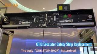 Baling-Baling Pintu Mobil Lift Untuk Suku Cadang Operasi Sinkron Pintu Aula Sistem Operator Pintu Fermator