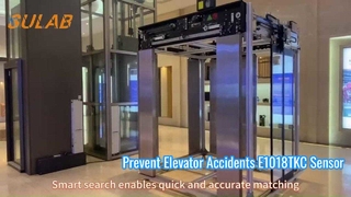 Pemasangan Sensor Keamanan Tirai Cahaya Lift E1018TKC