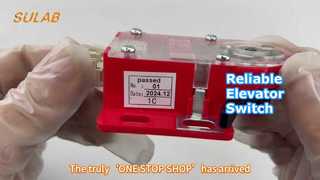 Sakelar Lift dengan Struktur Pemicu Mekanis, Output Kontak Biasanya Tertutup dan Perlindungan IP40