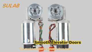 Otis Elevator Motor Pintu DC Untuk Bukaan & Penutupan Pintu Mobil Suku Cadang Lift Output Daya Stabil F