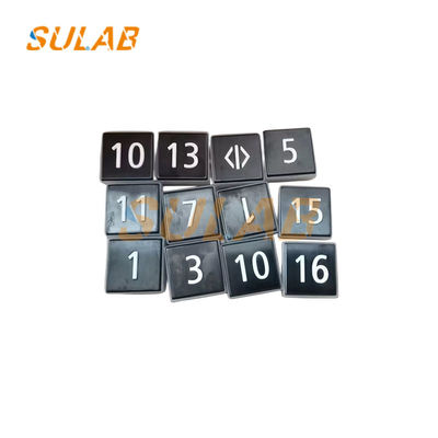 3300 3600 5500 Elevator Lop Hop Cop Square Push Button Cover Without Braille