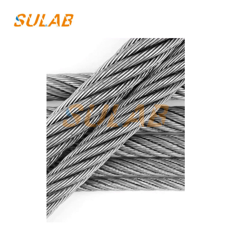 Elevator Lift Over Speed Governor Galvanized Steel Wire Rope Steel Hemp Core 8 12 13 16 10mm High-Rise High Low Speed