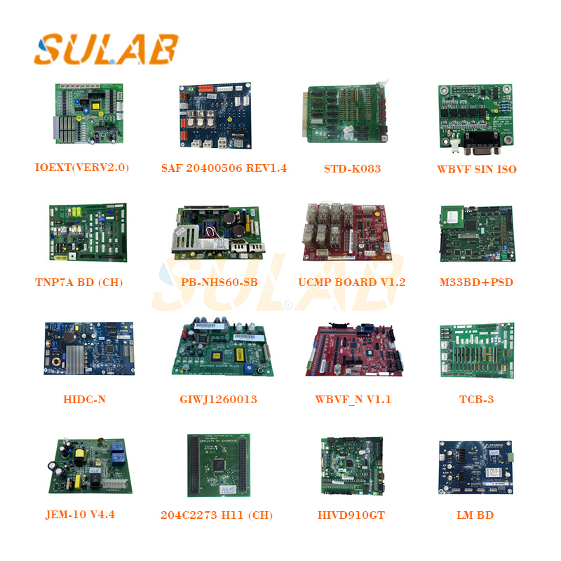 Modern Design Elevator Main PCB Mother Board for Hotel Use with WBVF NT V1.0/V1.1 Hyundai Original