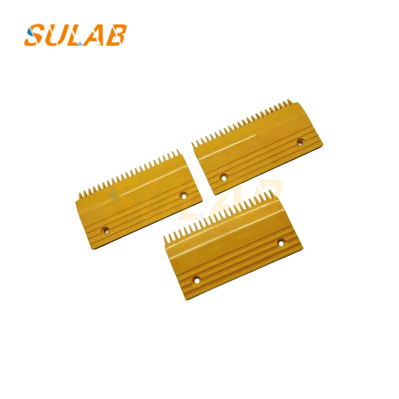 22-teeth Escalator Comb Plate with High-strength Engineering Plastic for Smooth Transition and EN 115-1 Compliance