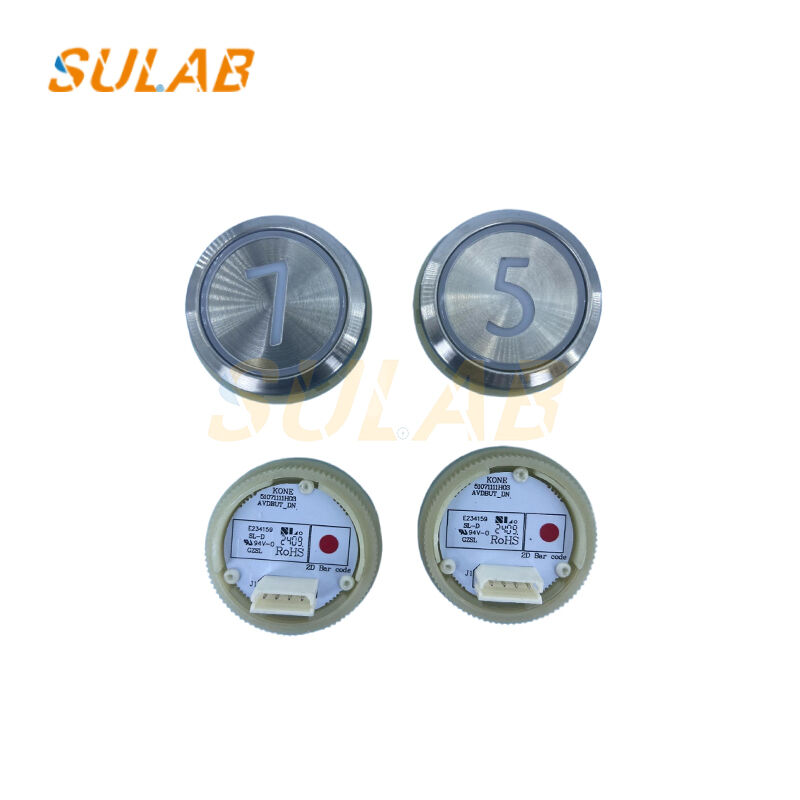 KONE KM51071111H03 22mm LED Illumination Momentary Elevator Push Button for Cabins & Panels