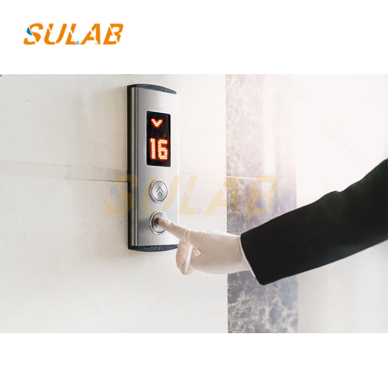 SM.04HL11A Lift Operation Panel Display with Real-time Floor Direction Operation Status Fault Indication and High-definition LCD