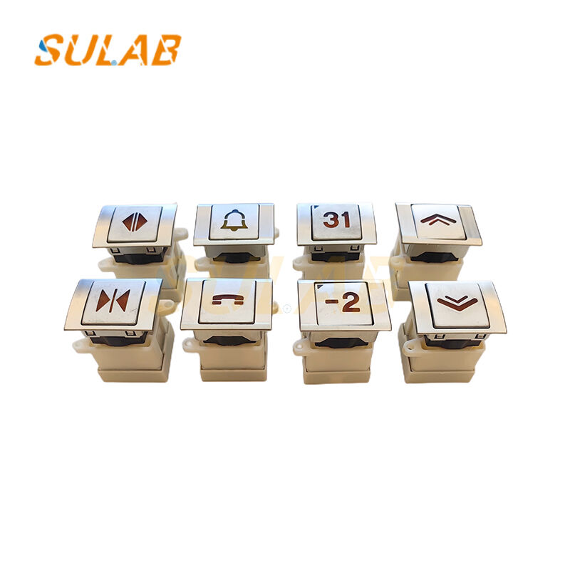 SIGMA MTD142 Square Elevator Button with Stainless Steel Face and DC24V LED for COP and Hall Landing Call