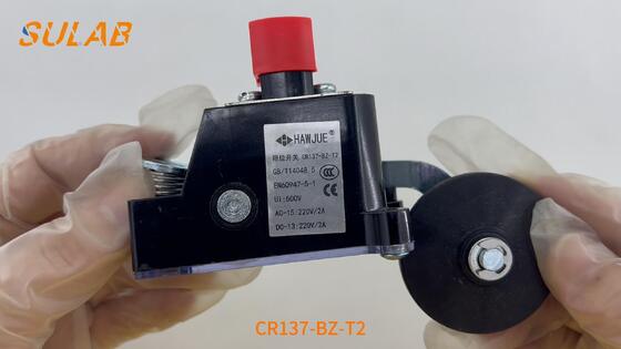 CR137-BZ-T2 Switch Limit Heavy-Duty dengan Rating IP67, 2×SPDT Snap-Action Contacts dan Steel Roller Lever