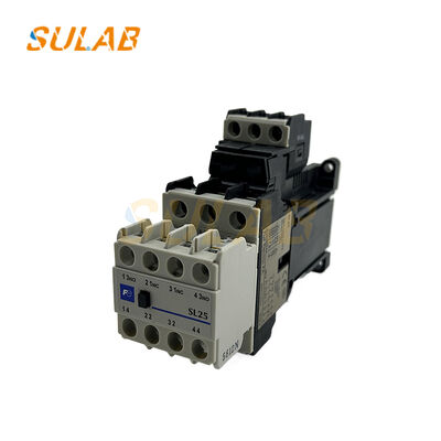 Fuji Elevator Silent AC DC Contactor SL25 dengan 25A Rated Current untuk operasi diam dan kompatibilitas AC DC