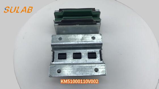Kone Elevator Sliding Guide Shoe dengan Low-Friction Polymer Liner dan Zinc-Plated Steel Frame untuk 9 mm/10 mm/16 mm Rails