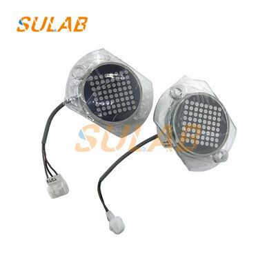 FZB06602 Lampu lalu lintas indikator berjalan Escalator 24 VDC dengan perumahan PC yang stabil UV dan IP54 Sealing OTIS-kompatibel