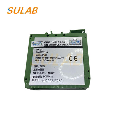 Pengontrol Rem Eskalator Thyssenkrupp BK-01 8605000230 dengan Pengereman Keselamatan Kontrol Rem Presisi dan Pemantauan Status