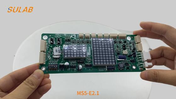 Papan Tampilan LOP Elevator ThyssenKrupp MS5-E2.1 PCB Panggilan Keluar untuk Sistem MC2/MC2-B dengan Kualitas Asli dan Pengiriman Cepat
