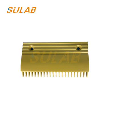 Piring sisir eskalator 22 gigi dengan plastik teknik kekuatan tinggi untuk transisi yang mulus dan kepatuhan dengan EN 115-1