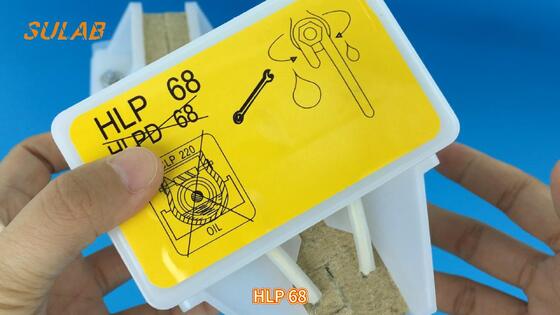 SC Elevator Oil Cup HLP 68∙ ABS Plastic Rail Lubricator dengan 3cm Wide Opening untuk Mobil & Counterweight Guide Rails