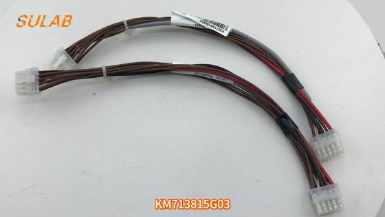 Kabel Komunikasi KONE Elevator dengan Konektor 10-Pin XS2XB18 Tahan Suhu Tinggi hingga 105°C dan Pelindung Anti-Interferensi