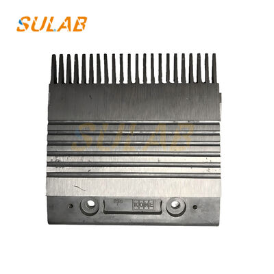 Pelat Sisir Aluminium KONE KM5002052H01 Untuk E3X Moving Walk Transisi Aman Keterlibatan Tahan Korosi Perlindungan Anti-Tersangkut Benda Asing