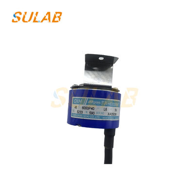 Tamagawa TS5233N590 Rotary Encoder dengan 6000 Pulse/Revolution untuk Deteksi Posisi Lift Real-Time dan Resistensi Getaran