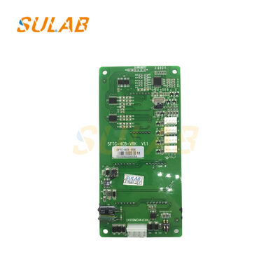 Papan Tampilan Panggilan Lobi Lift SFTC-HCB-VRK dengan Komunikasi Bus CAN Tampilan Lantai dan Kode Kesalahan untuk Lift STEP