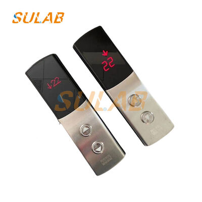 KONE Elevator Eksternal Panel Panggilan KDS50 Set Lengkap Of Eksternal Call Box Dengan Biru Hitam Screen LCD Display Panel