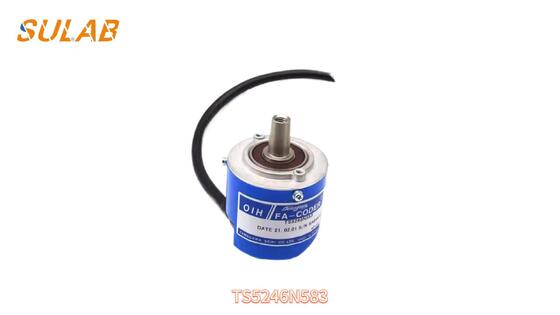 Tamagawa FA-CODER Elevator Incremental Encoder dengan 8192 Pulsa per Revolusi Struktur Poros Keruh dan Pasokan Listrik DC 5V